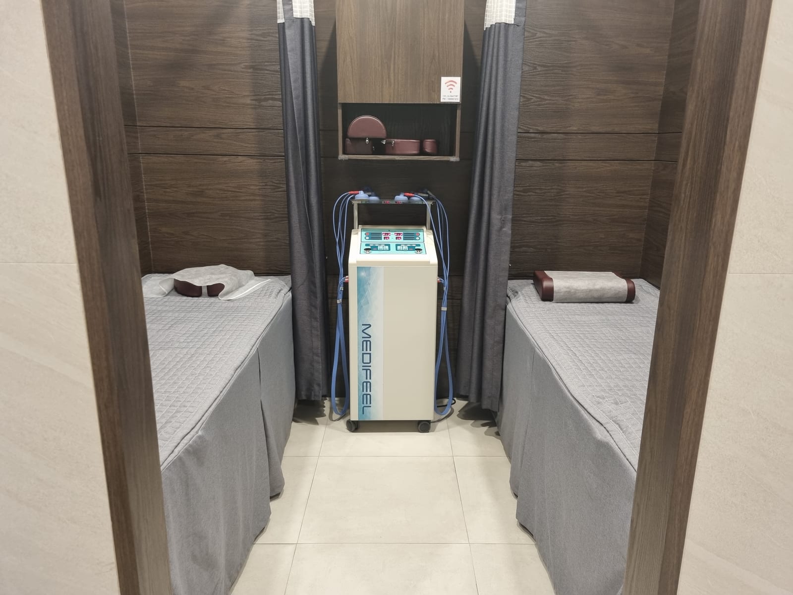 해운누리한의원 치료실의 치료 공간